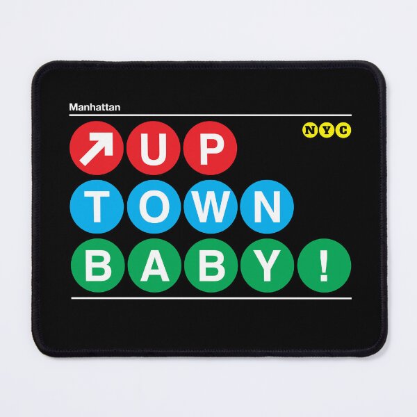 Item preview, Uptown Baby! designed and sold by NYC Subway Styles.