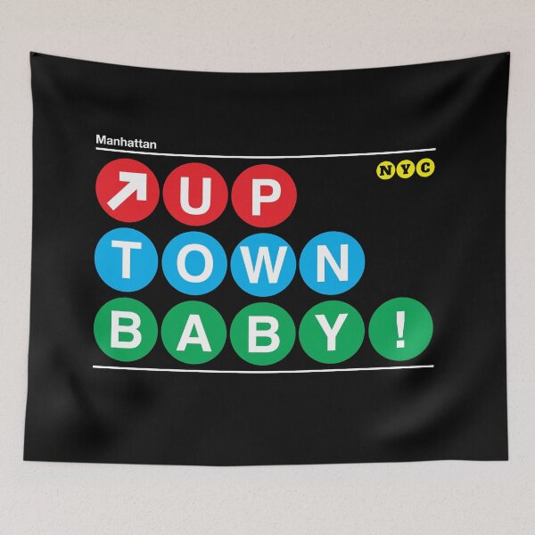 Item preview, Uptown Baby! designed and sold by NYC  Subway Styles.