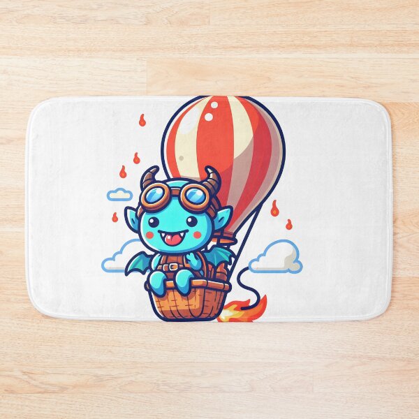 Item preview, Kawaii Buoyant Demon: Wearing Aviator Goggles designed and sold by CanvasCutie.