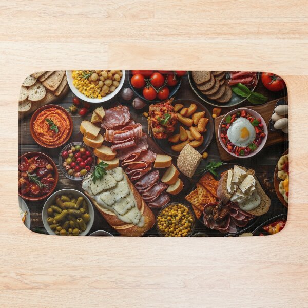 Item preview, Gastronomic Fiesta: A Feast of Delicacies designed and sold by smartart42.