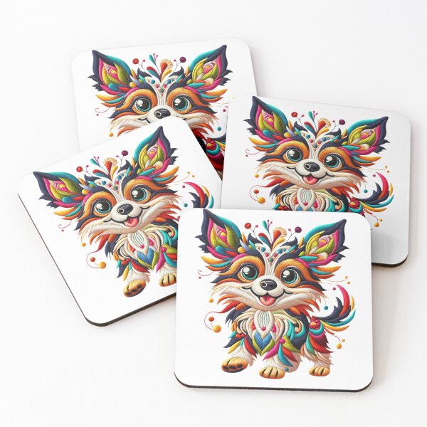 Item preview, Colorful dog designed and sold by hi-smile.