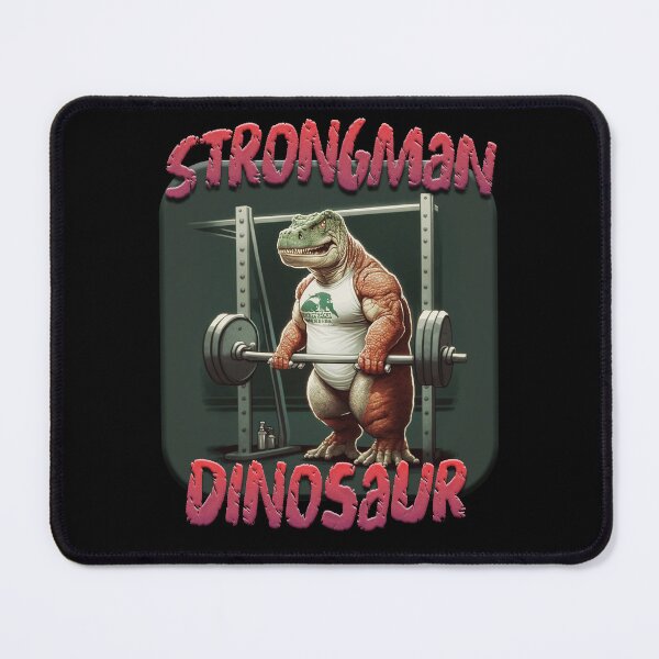 Item preview, Dinosaur Bodybuilder designed and sold by DinoAndOther.
