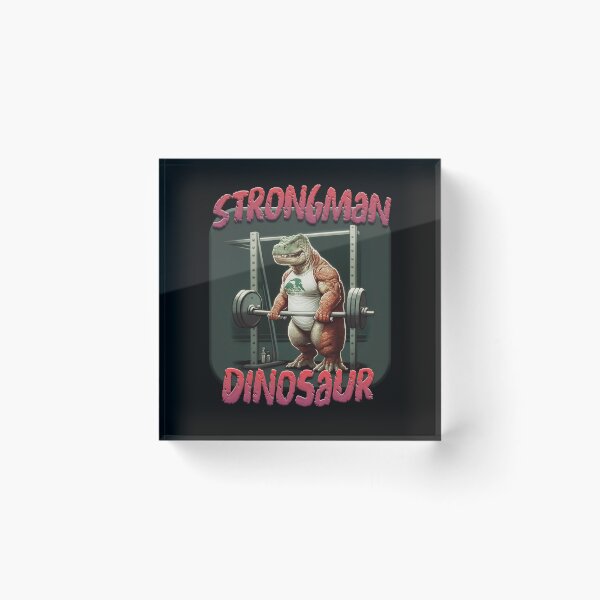 Item preview, Dinosaur Bodybuilder designed and sold by DinoAndOther.