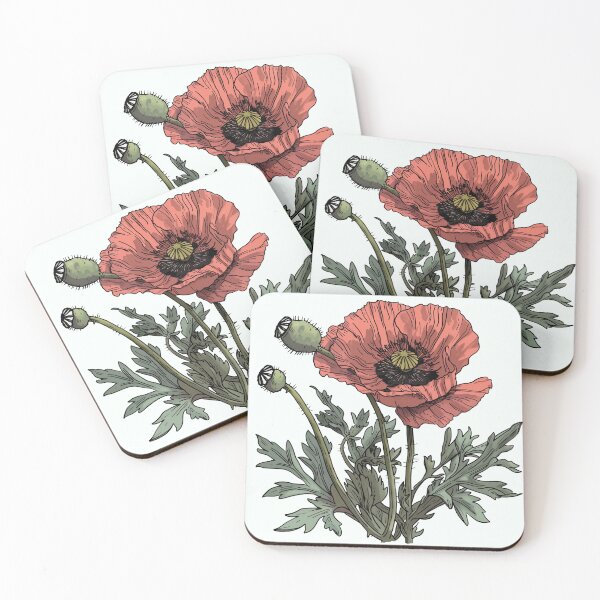 Item preview, Delicate Common Poppy Petals designed and sold by Artcurrents.