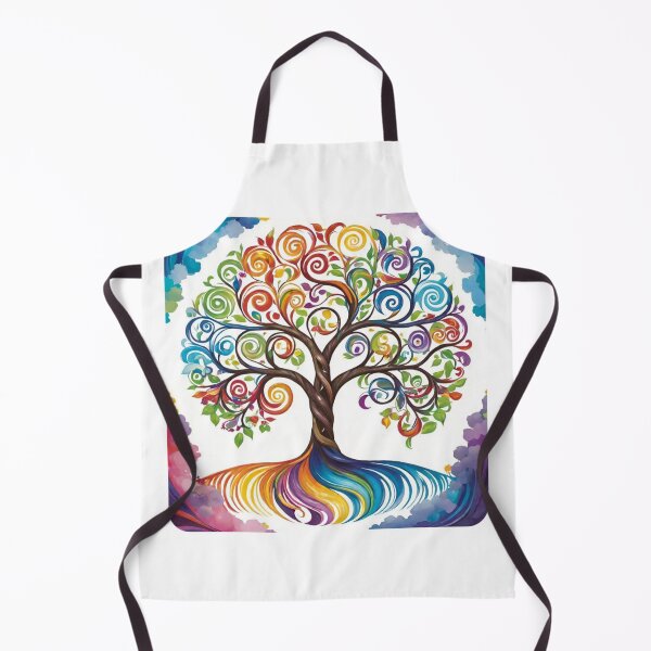 Item preview, Watercolor Swirling Tree of Life designed and sold by PagonDragon.