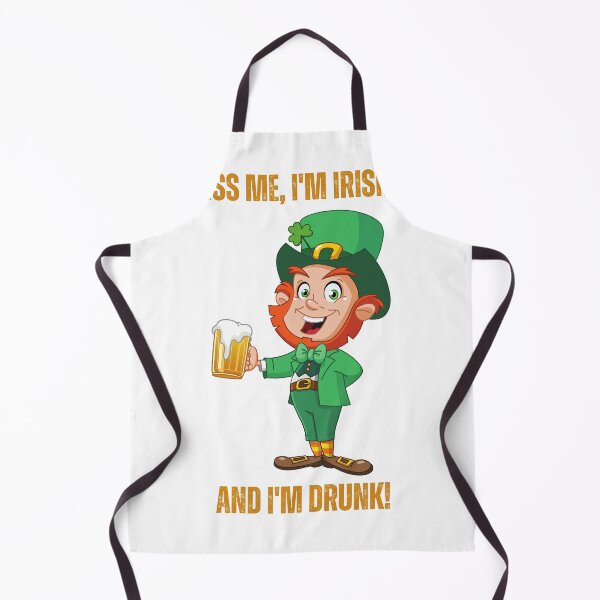 Item preview, Funny St. Patricks Day - KISS ME, I'M IRISH... AND I'M DRUNK! designed and sold by Zibis09.