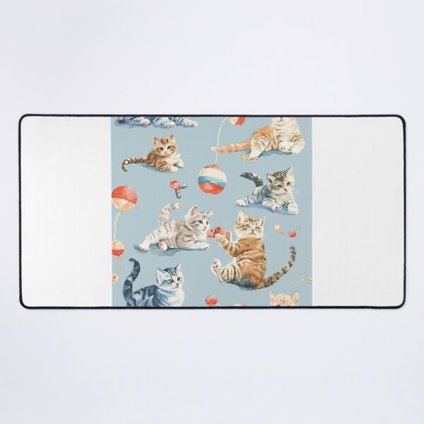 Item preview, Beauty meowy cats cute pattern designed and sold by SmileshareShop.
