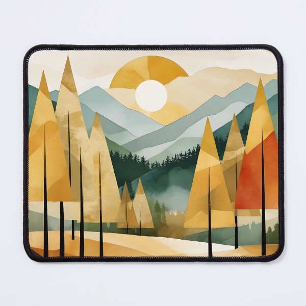 Item preview, abstract mountains 4 designed and sold by Made-by-Gus.