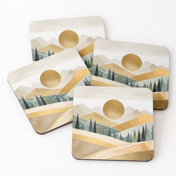 Item preview, abstract mountains 5 designed and sold by Made-by-Gus.