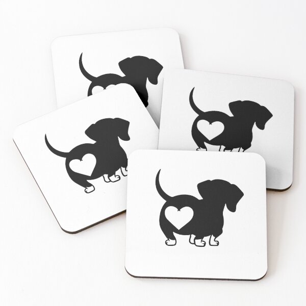 Item preview, Daschund Heart designed and sold by MIROUZ2000.