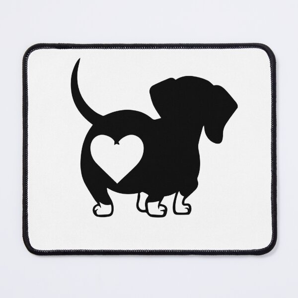 Item preview, Daschund Heart designed and sold by MIROUZ2000.