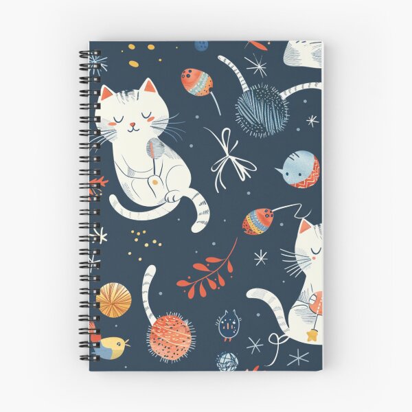 Item preview, Lovely meowy cats cute pattern designed and sold by SmileshareShop.
