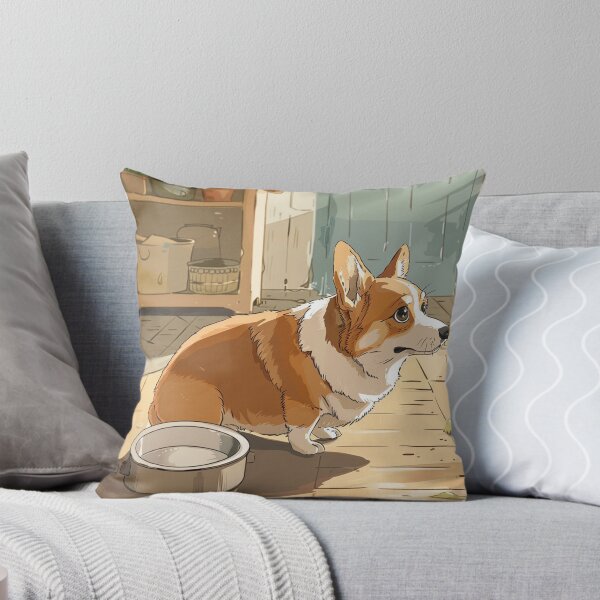 Item preview, Hungry dog Corgi designed and sold by CorgiCuddle.