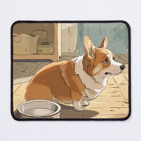 Item preview, Hungry dog Corgi designed and sold by CorgiCuddle.