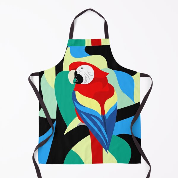 Item preview, Abstract Scarlet Macaw With Colorful Background designed and sold by studioart.