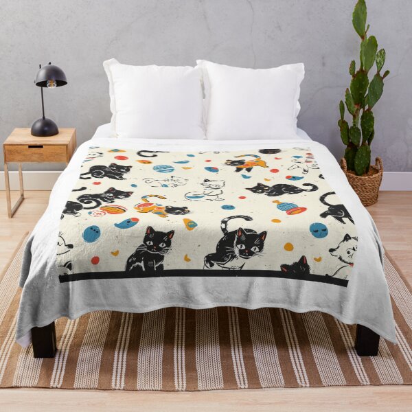 Item preview, Lovely meowy cats cute pattern designed and sold by SmileshareShop.
