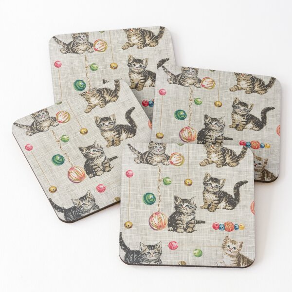 Item preview, Cute meowy cats cute pattern designed and sold by SmileshareShop.