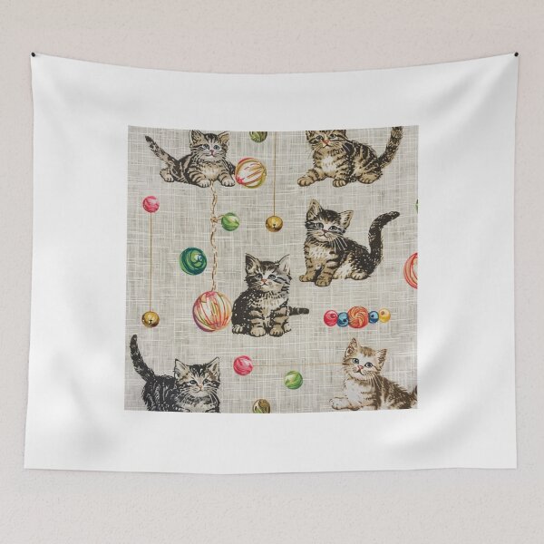Item preview, Cute meowy cats cute pattern designed and sold by SmileshareShop.