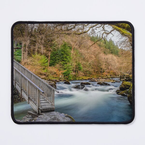 Item preview, Autumn Footbridge Rapids designed and sold by AJEvans.
