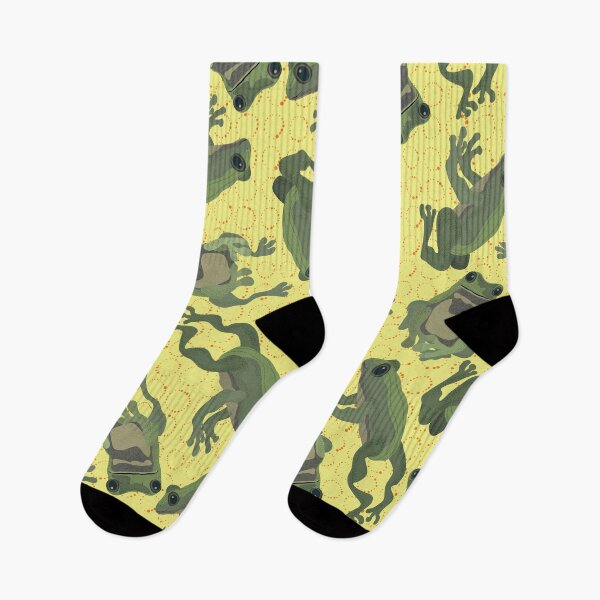 Item preview, Hoppy to Be Here-Latin Jazz Palette-Fancy Pants Sox designed and sold by Annette Chabidon Studio.