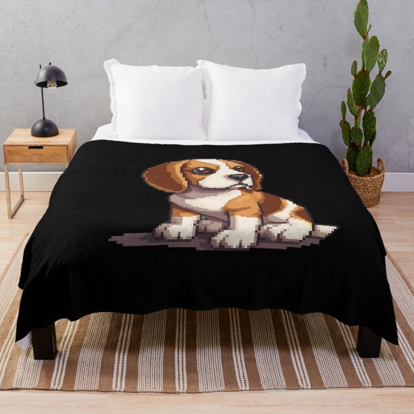 Item preview, Pixel Portrait Beagle designed and sold by CUTEDOGGIEZ.
