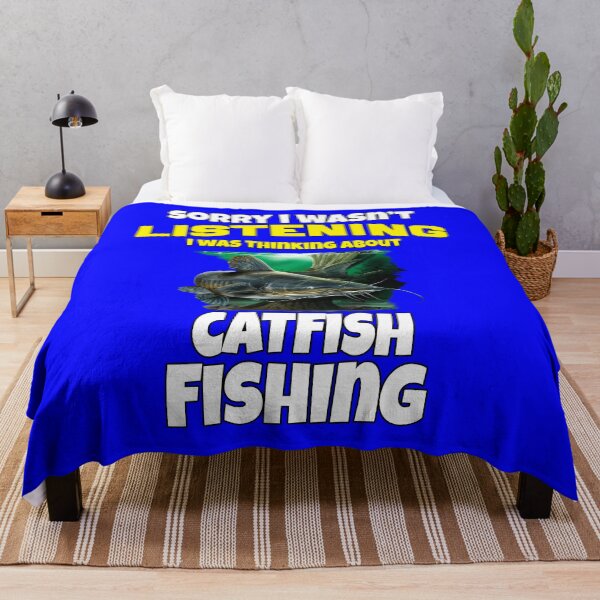 Item preview, Fishing Fisherman Sorry I Wasn’t Listening I Was Thinking About Catfish Fishing  designed and sold by fantasticdesign.