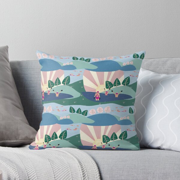 Item preview, Open water swimming with friends in lakes, rivers and oceans designed and sold by suzcreate.