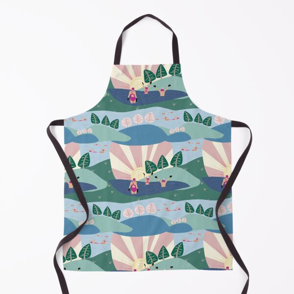 Item preview, Open water swimming with friends in lakes, rivers and oceans designed and sold by suzcreate.
