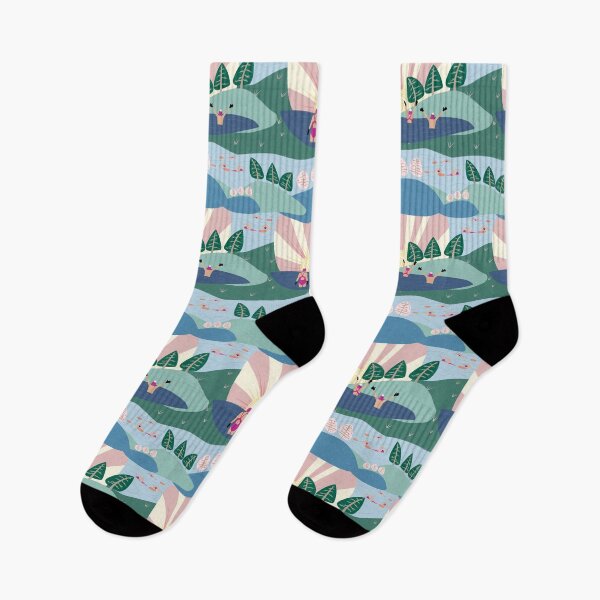 Item preview, Open water swimming with friends in lakes, rivers and oceans designed and sold by suzcreate.