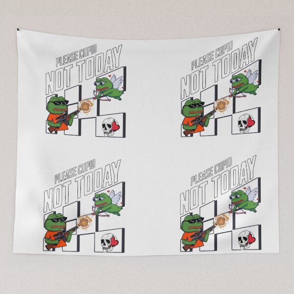 Item preview, Pepe Please Cupid Not Today  designed and sold by GalaxyExplorers.
