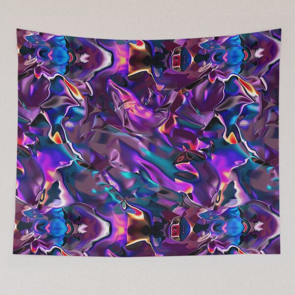 Item preview, Vibrant Shiny Camouflage Pattern With Multicolored Abstract Shapes 22 designed and sold by Reichcorp.