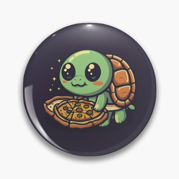 Artikelvorschau, Lustige süße Kawaii-Schildkröte, die Pizza isst entworfen und verkauft von Trend-Beaver.