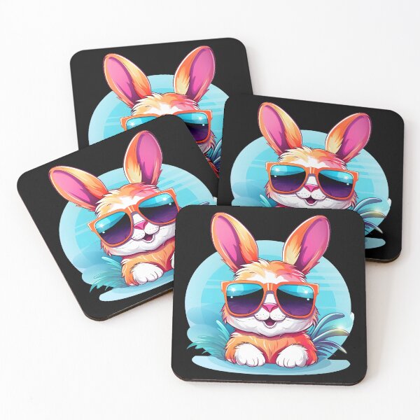 Item preview, Cool Bunny Wearing Sunglasses designed and sold by Leonardo Palumbo.