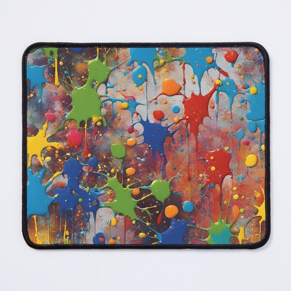 Item preview, A Bright Colorful Pattern Of Random Paint Spatters designed and sold by Warriorgal.