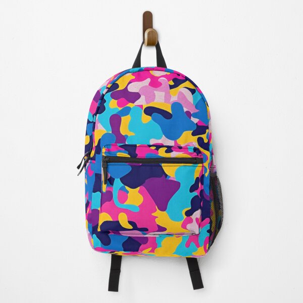 Item preview, Vibrant Shiny Camouflage Pattern With Multicolored Abstract Shapes 44 designed and sold by Reichcorp.