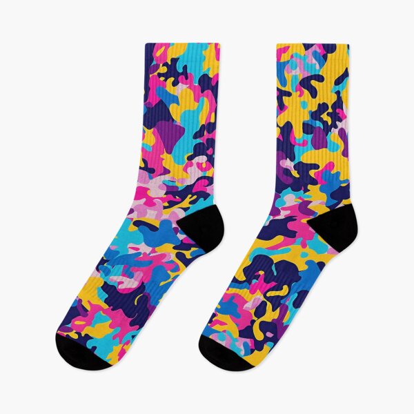 Item preview, Vibrant Shiny Camouflage Pattern With Multicolored Abstract Shapes 44 designed and sold by Reichcorp.