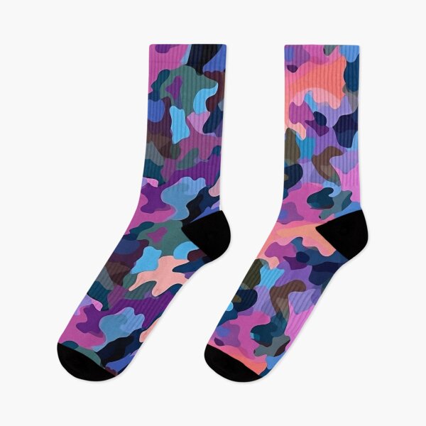 Item preview, Vibrant Shiny Camouflage Pattern With Multicolored Abstract Shapes 55 designed and sold by Reichcorp.