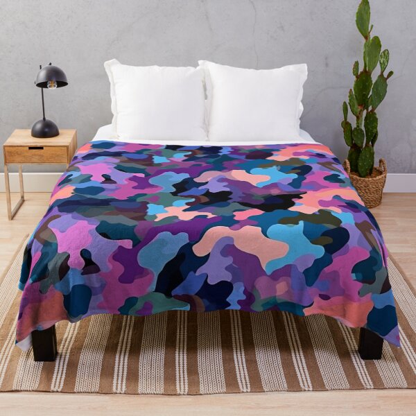 Item preview, Vibrant Shiny Camouflage Pattern With Multicolored Abstract Shapes 55 designed and sold by Reichcorp.