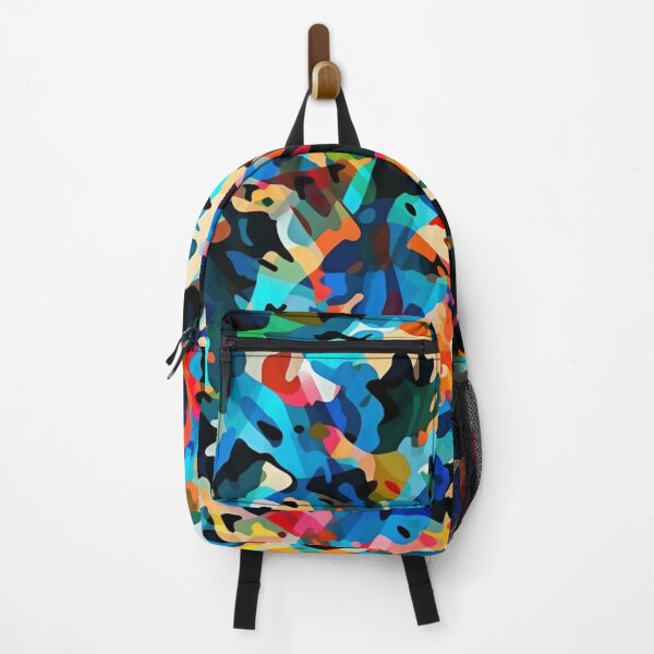 Item preview, Vibrant Shiny Camouflage Pattern With Multicolored Abstract Shapes 77 designed and sold by Reichcorp.