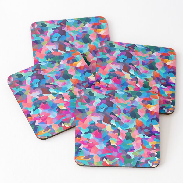 Item preview, Vibrant Shiny Camouflage Pattern With Multicolored Abstract Shapes 88 designed and sold by Reichcorp.