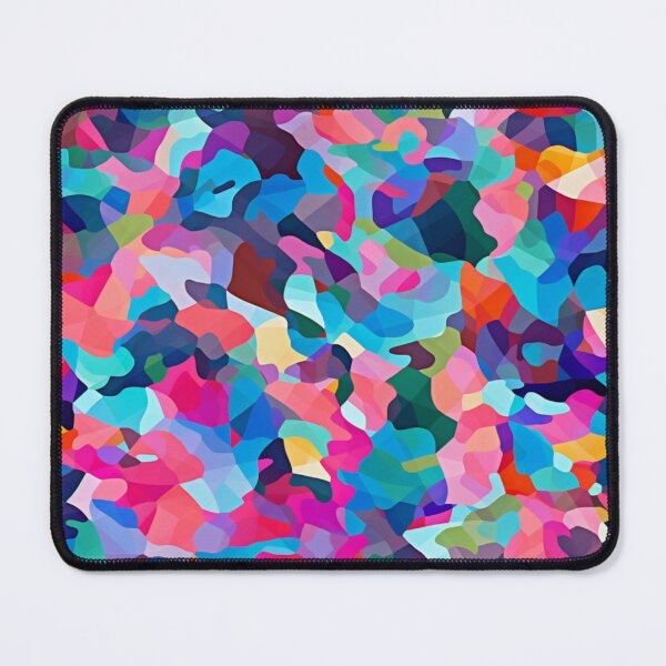 Item preview, Vibrant Shiny Camouflage Pattern With Multicolored Abstract Shapes 88 designed and sold by Reichcorp.