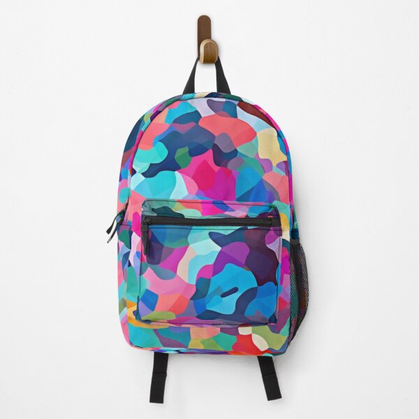 Item preview, Vibrant Shiny Camouflage Pattern With Multicolored Abstract Shapes 88 designed and sold by Reichcorp.