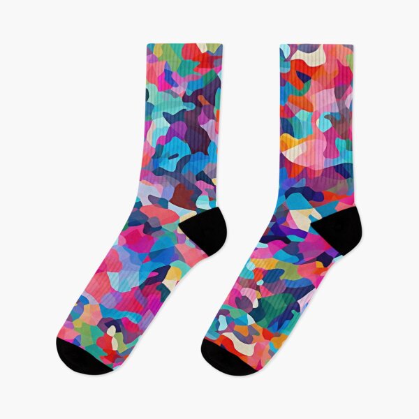 Item preview, Vibrant Shiny Camouflage Pattern With Multicolored Abstract Shapes 88 designed and sold by Reichcorp.