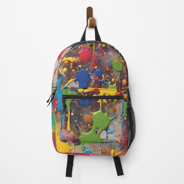 Item preview, A Bright Colorful Pattern Of Random Paint Spatters designed and sold by Warriorgal.
