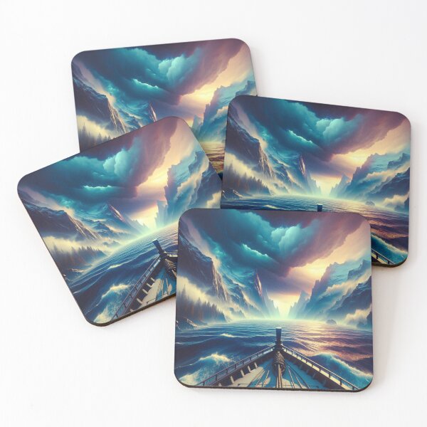 Item preview, Sailing to Heaven by Boat designed and sold by BeeTheArtCo.