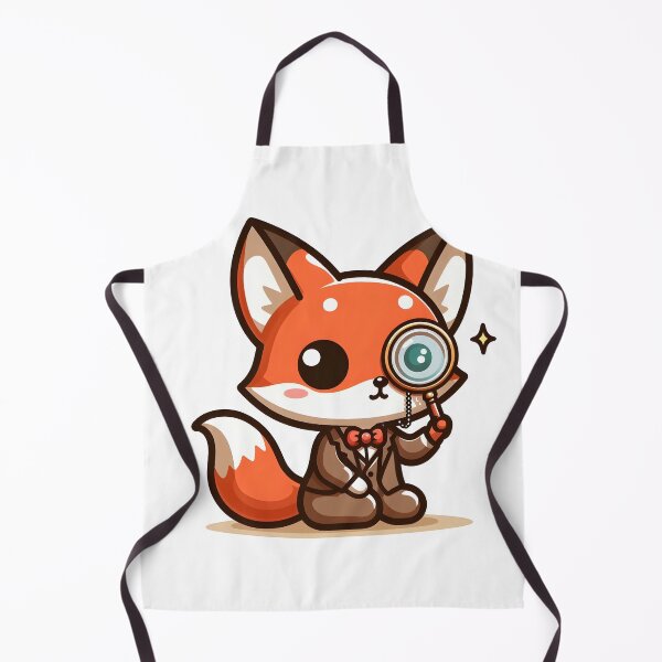 Item preview, Kawaii fox: A Monocle designed and sold by CanvasCutie.