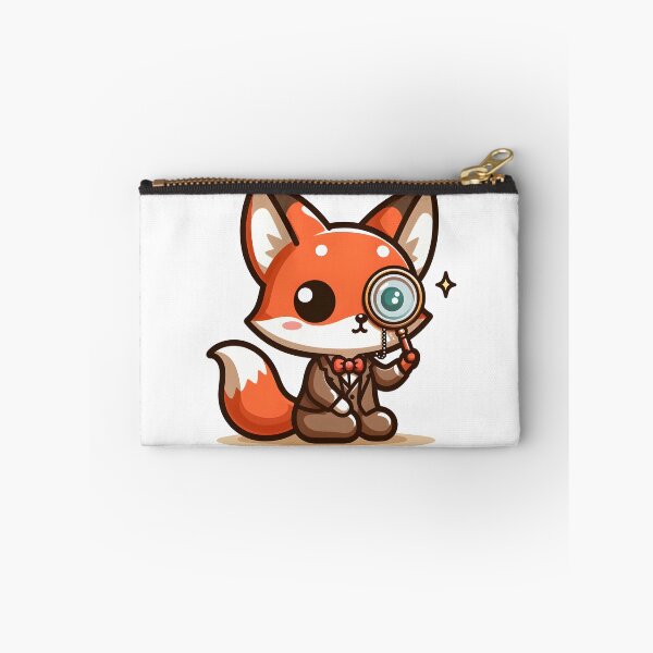 Item preview, Kawaii fox: A Monocle designed and sold by CanvasCutie.