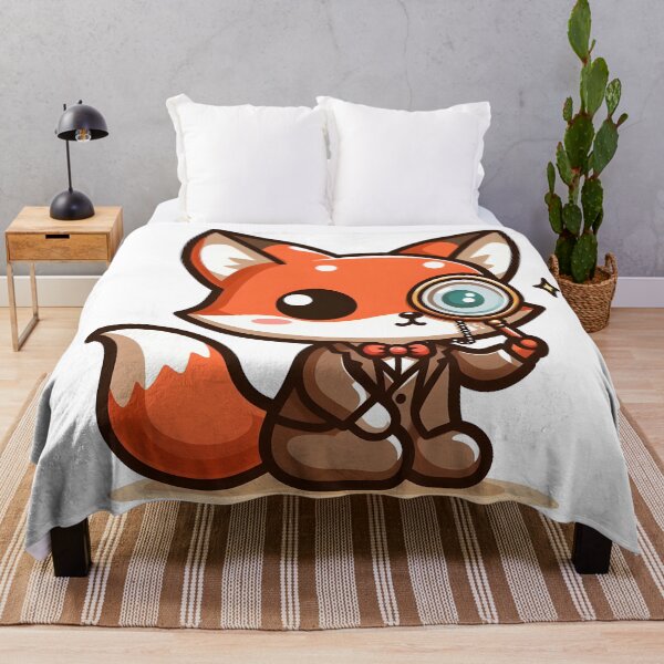 Item preview, Kawaii fox: A Monocle designed and sold by CanvasCutie.