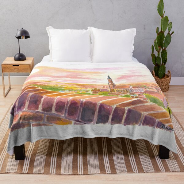 Item preview, Landshut Schanzl View on a Summer Day designed and sold by artshop77.