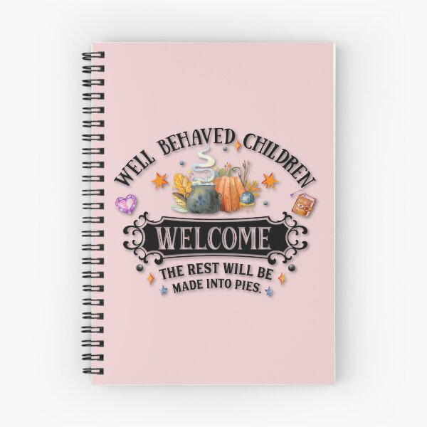 Item preview, Boho Blush Pink, Cottagecore - Well Behaved Children Welcome the Rest Will Be Made Into Pies, AlaskaMagick designed and sold by Alaska Magick.